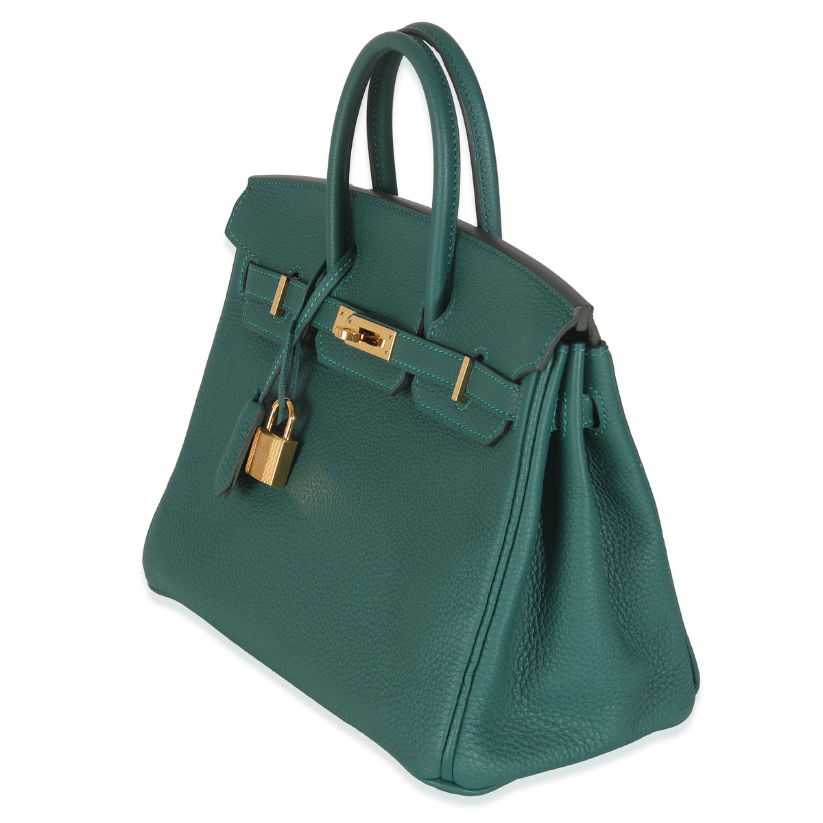 Malachite Togo Birkin 25 GHW