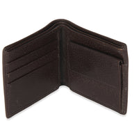 Beige Brown GG Canvas Bi Fold Wallet