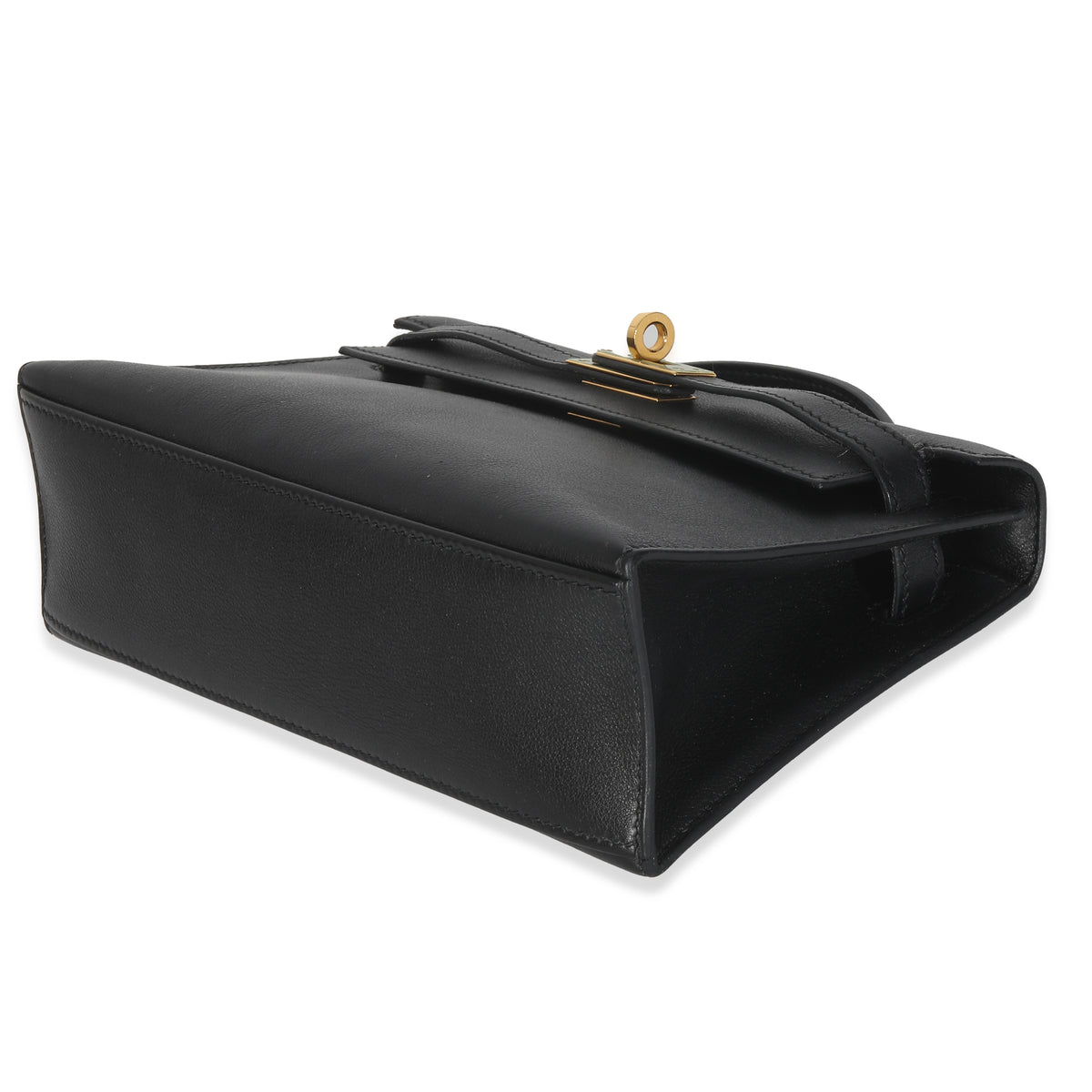 Black Swift Kelly Pochette GHW