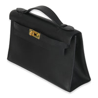 Black Swift Kelly Pochette GHW