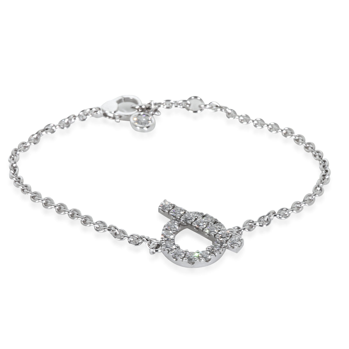 White Gold Diamond Finesse Bracelet