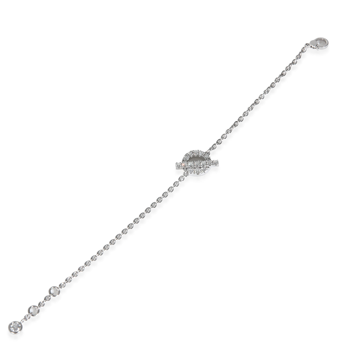 White Gold Diamond Finesse Bracelet