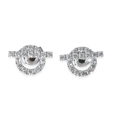 White Gold Diamond Finesse Earrings