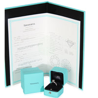 0.77 ct Round Brilliant Diamond Engagement Ring