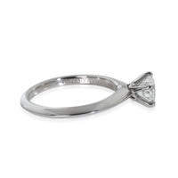 0.77 ct Round Brilliant Diamond Engagement Ring