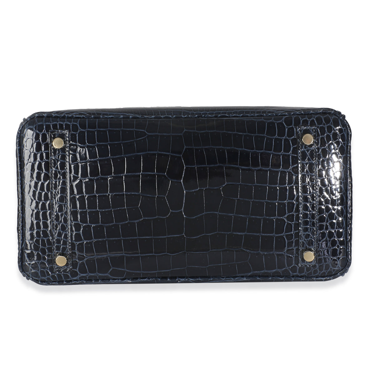 Bleu Marine Crocodile Porosus Birkin 30 GHW