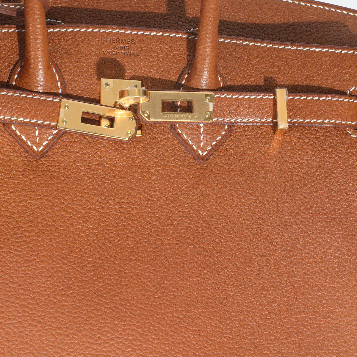 Fauve Barenia Faubourg Birkin 25 GHW