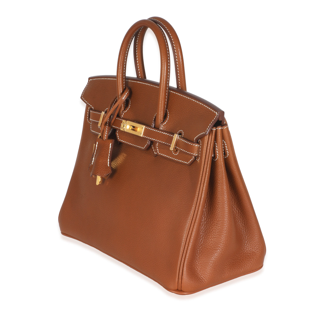 Fauve Barenia Faubourg Birkin 25 GHW