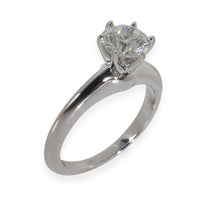 0.88 ct Round Brilliant Diamond Engagement Ring
