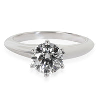 0.88 ct Round Brilliant Diamond Engagement Ring