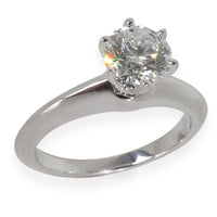 0.88 ct Round Brilliant Diamond Engagement Ring