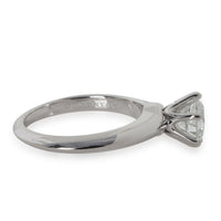 0.88 ct Round Brilliant Diamond Engagement Ring