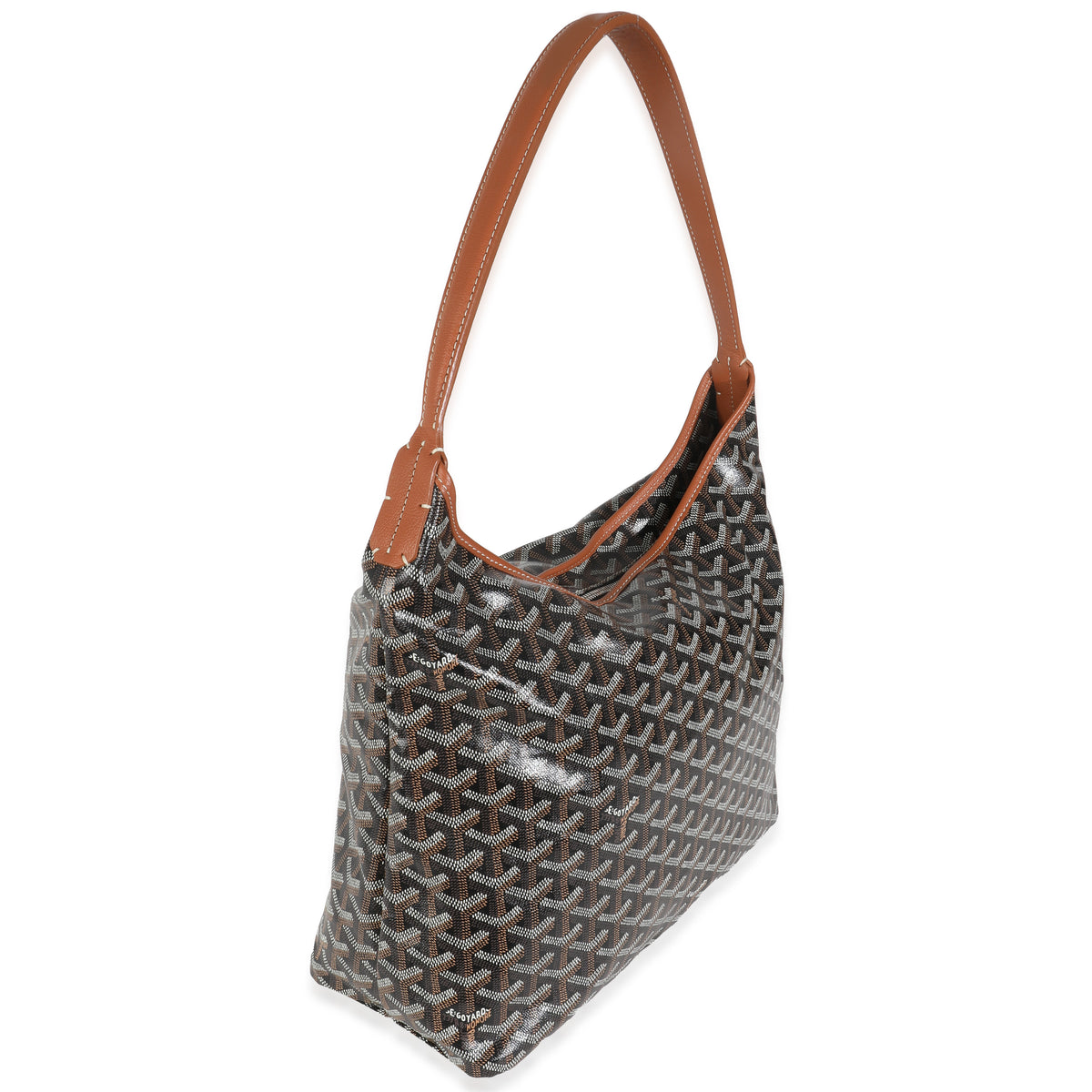 Gold Black Goyardine Canvas Boheme PM