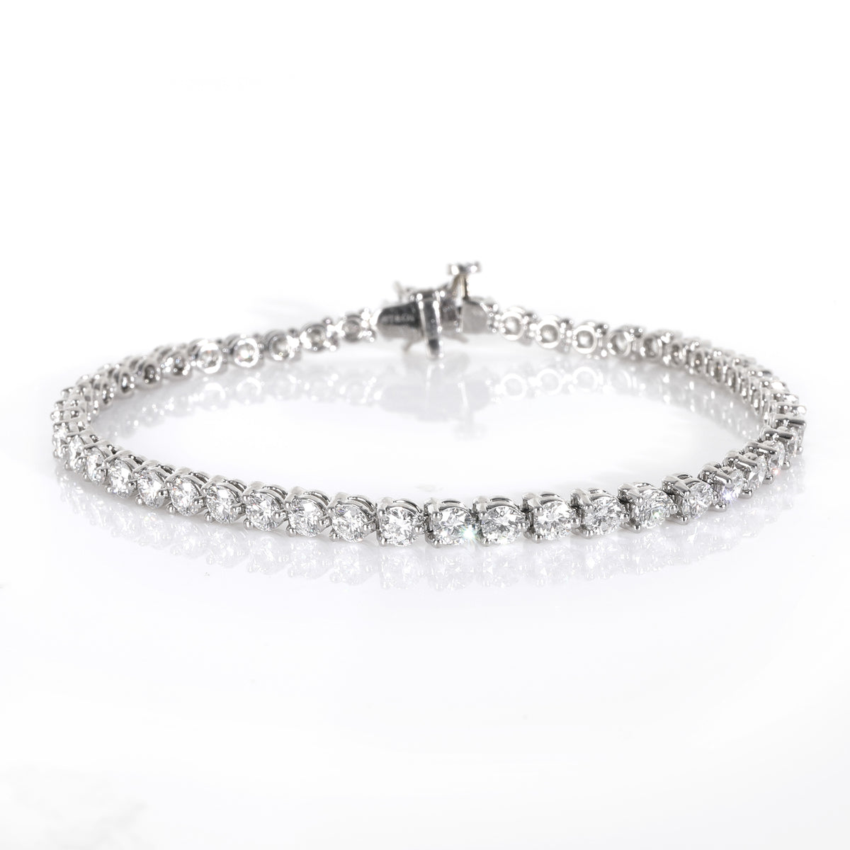 Platinum Diamond Victoria Tennis Bracelet