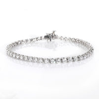 Platinum Diamond Victoria Tennis Bracelet