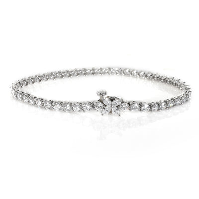 Platinum Diamond Victoria Tennis Bracelet