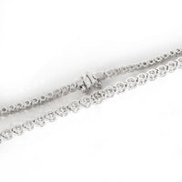 Platinum Diamond Victoria Tennis Necklace
