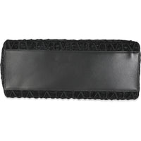 Black Mesh Fabric Le Troisieme Tote Bag