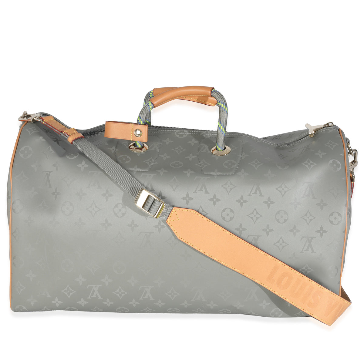 Monogram Titanium Keepall Bandouliere 50