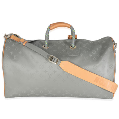Monogram Titanium Keepall Bandouliere 50