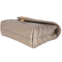 Taupe Calf Leather New Wave Chain MM