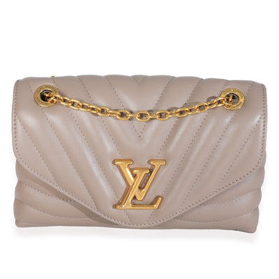 Taupe Calf Leather New Wave Chain MM