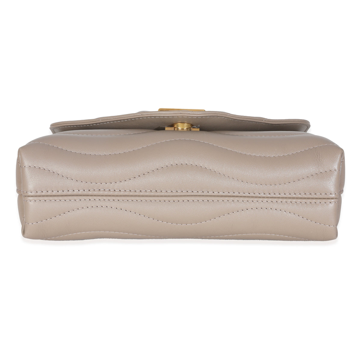 Taupe Calf Leather New Wave Chain MM