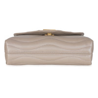 Taupe Calf Leather New Wave Chain MM