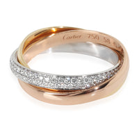 Diamond Small Model Trinity Ring