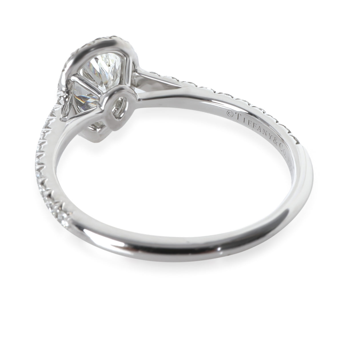 0.54 ct Pear Diamond Soleste Engagement Ring