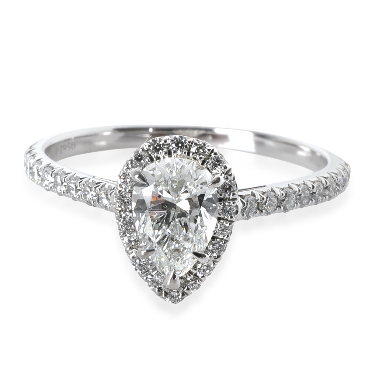 0.54 ct Pear Diamond Soleste Engagement Ring