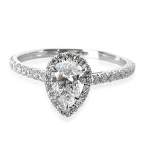 0.54 ct Pear Diamond Soleste Engagement Ring