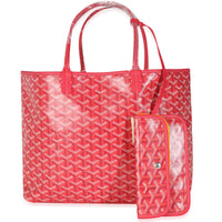 Fuchsia Goyardine Canvas Le Jardin Saint Louis PM