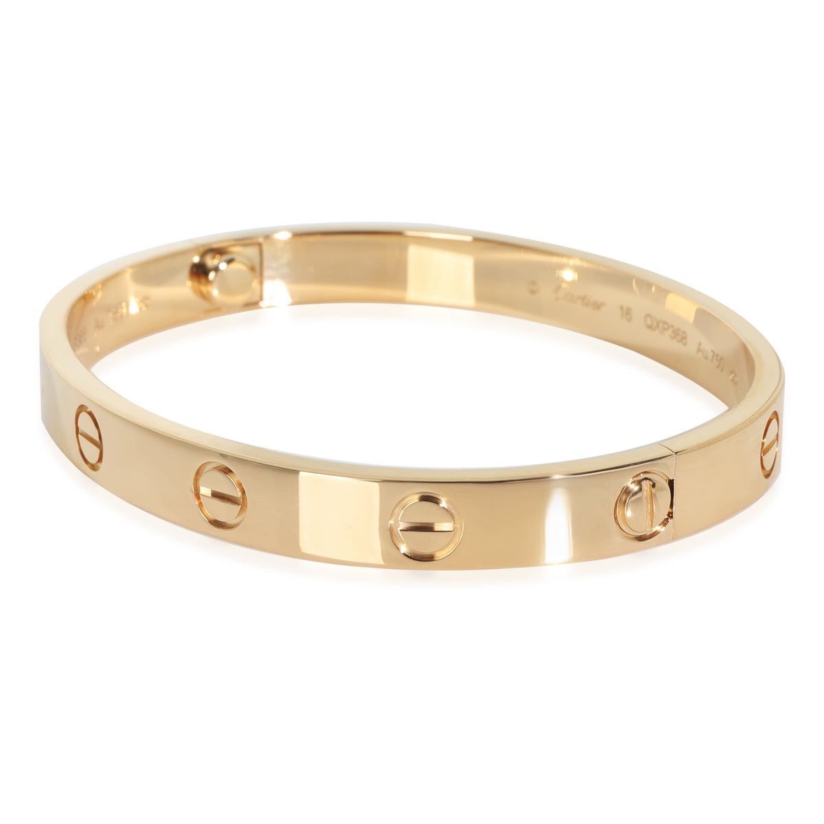 Yellow Gold  Love Bracelet