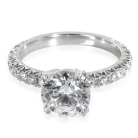 1.75 ct Round Brilliant Love Engagement Ring