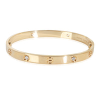 Yellow Gold Diamond Love Bracelet