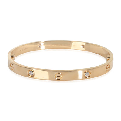 Yellow Gold Diamond Love Bracelet