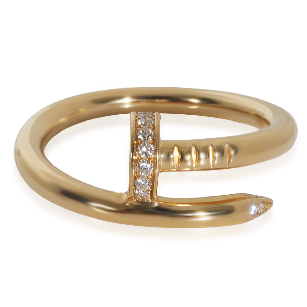 Yellow Gold Diamond Juste Un Clou Ring