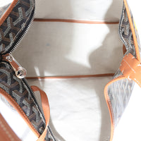 Gold Black Goyardine Boheme Hobo