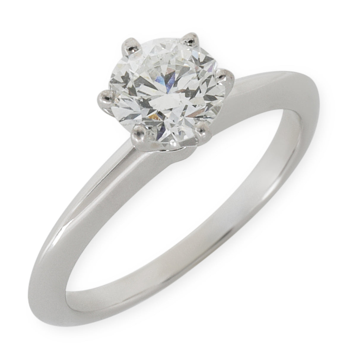.74 Ct. Round Brilliant Diamond Solitaire Engagement Ring