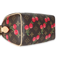 x TM Monogram Cerises Canvas Speedy Bandouliere 20