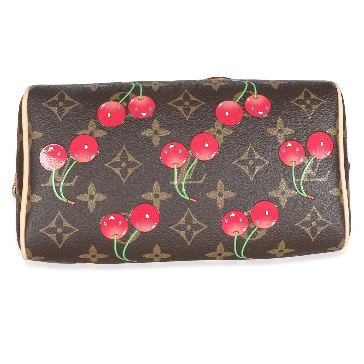 x TM Monogram Cerises Canvas Speedy Bandouliere 20