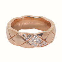 Rose Gold Diamond Small Model Coco Crush Ring