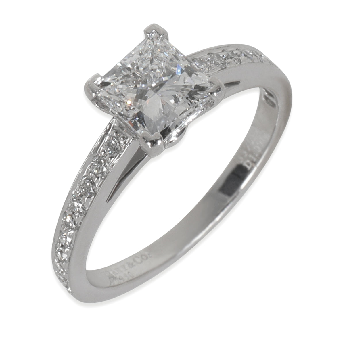 1 ct Princess Diamond Grace Engagement Ring