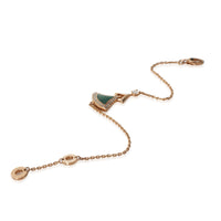 Rose Gold Malachite and Diamond Divas Dream Bracelet