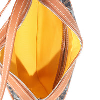 Gold Black Goyardine Canvas Cap Vert PM