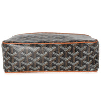 Gold Black Goyardine Canvas Cap Vert PM