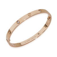 Rose Gold Diamond Love Bracelet