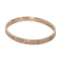 Rose Gold Diamond Love Bracelet