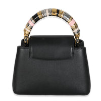 Black Taurillon Mini Capucines